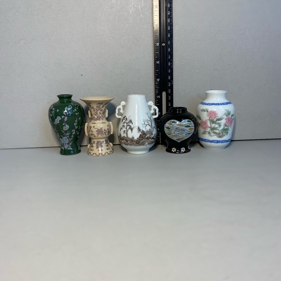 Franklin Mint FP Japan Miniature Vases - Picture 12 of 12